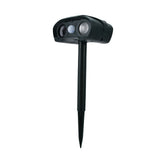 Solar Powered Animal Repeller Ultrasonic Mouse Repeller with 3 Gears Function for Outdoor Garden