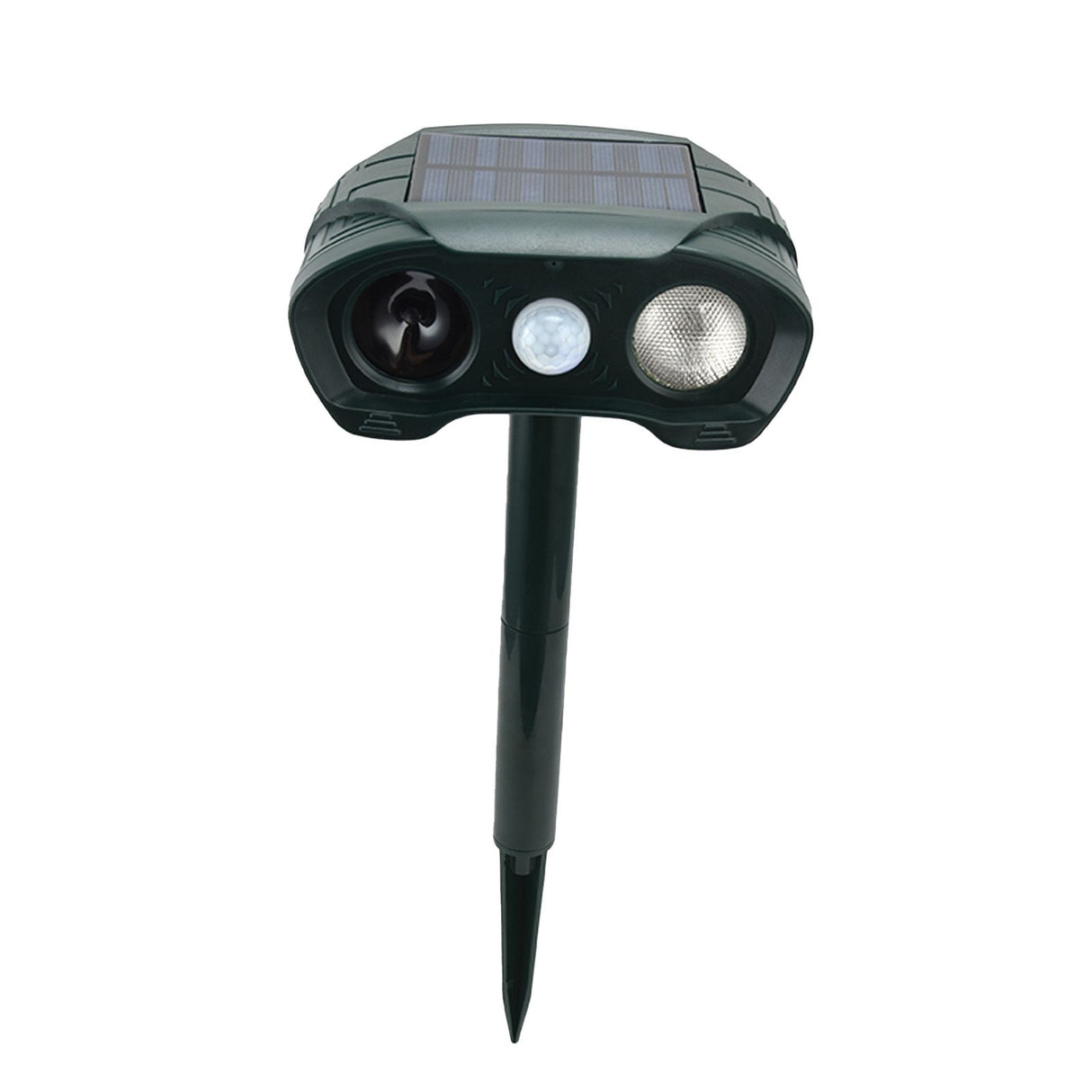 Solar Powered Animal Repeller Ultrasonic Mouse Repeller with 3 Gears Function for Outdoor Garden