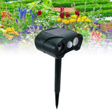 Solar Powered Animal Repeller Ultrasonic Mouse Repeller with 3 Gears Function for Outdoor Garden - Extra Image