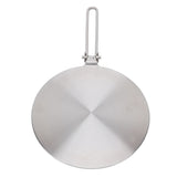 Heat Diffuser Plate Stainless Steel Induction Cooker Heat Transfer Ring Plate - Front View