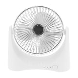 Mini Desktop Fan USB Charging 3 Speed Adjustable Cooling Fan for Home Office Living Room