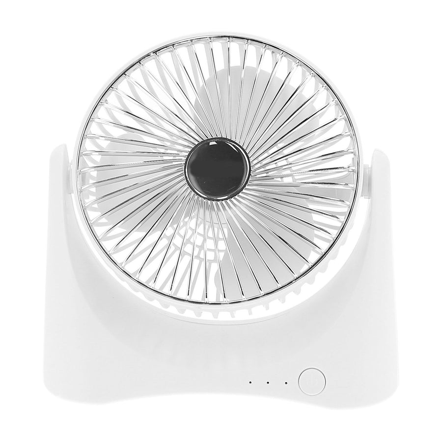 Mini Desktop Fan USB Charging 3 Speed Adjustable Cooling Fan for Home Office Living Room