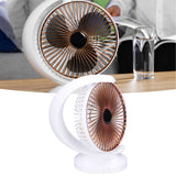 Mini Portable Fan USB Charging Fan Desktop Table Fan Adjustable Air Circulating Fan for Home Office Travel Outdoor Summer Gift