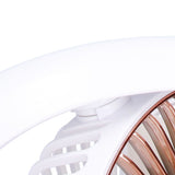 Mini Portable Fan USB Charging Fan Desktop Table Fan Adjustable Air Circulating Fan for Home Office Travel Outdoor Summer Gift