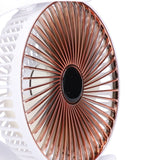 Mini Portable Fan USB Charging Fan Desktop Table Fan Adjustable Air Circulating Fan for Home Office Travel Outdoor Summer Gift - Extra Image