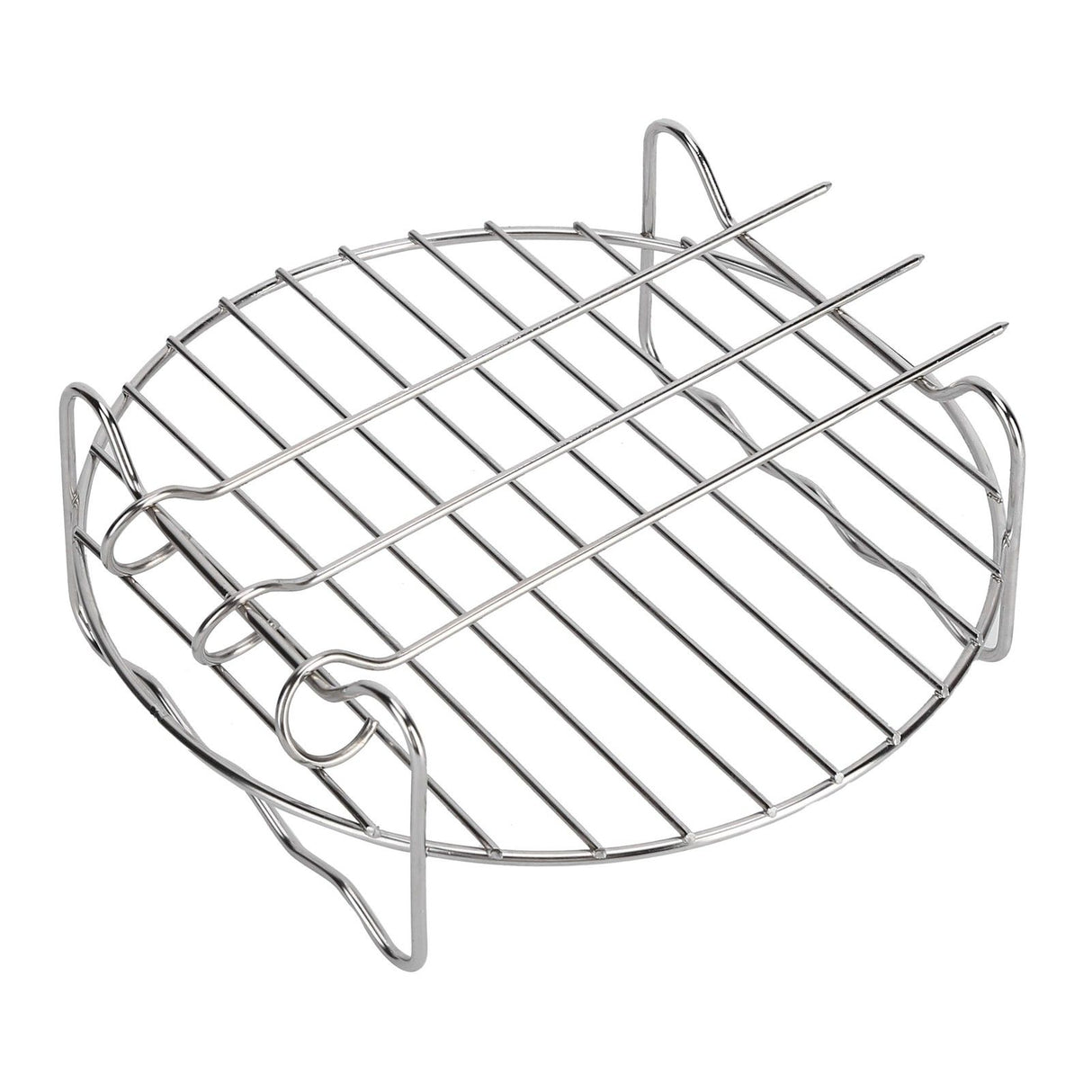 Fryer Accessories Pizza Pan Cake Pan Silicone Pad Skewers Grill Rack Baking Tray for 7in Fryer