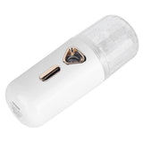 30ml Mini Facial Humidifier Portable Nano Atomization USB Charging Face Mist SprayerWhite - Rear View