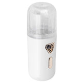 30ml Mini Facial Humidifier Portable Nano Atomization USB Charging Face Mist SprayerWhite - Extra Image