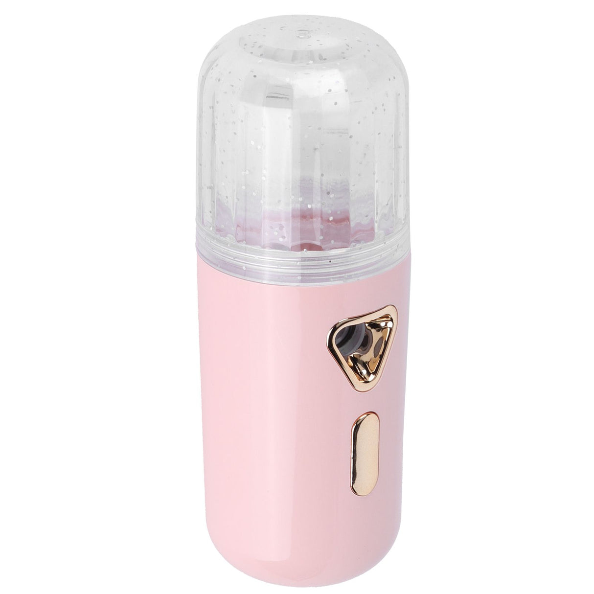 30ml Mini Facial Humidifier Portable Nano Atomization USB Charging Face Mist SprayerPink