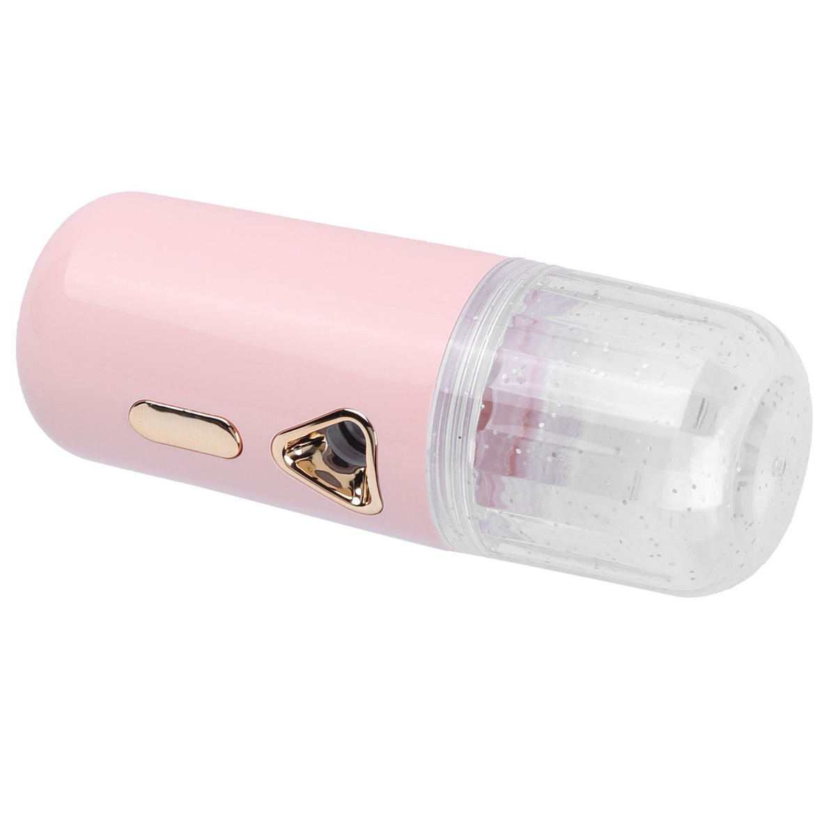 30ml Mini Facial Humidifier Portable Nano Atomization USB Charging Face Mist SprayerPink