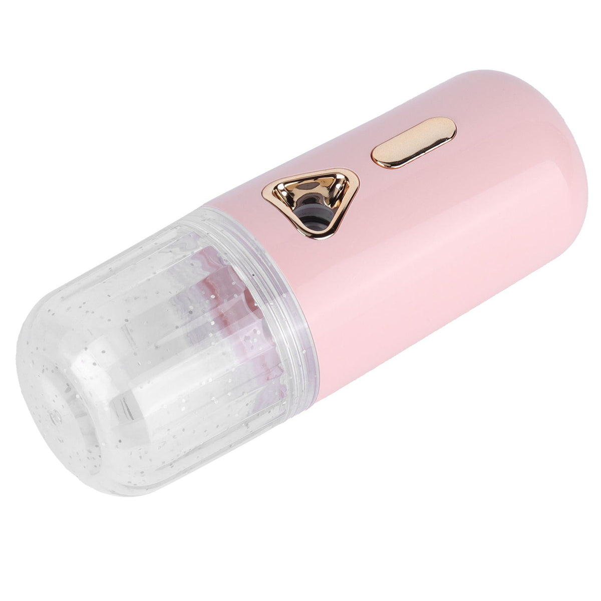 30ml Mini Facial Humidifier Portable Nano Atomization USB Charging Face Mist SprayerPink