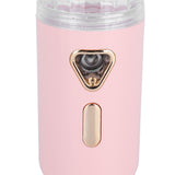 30ml Mini Facial Humidifier Portable Nano Atomization USB Charging Face Mist SprayerPink - Extra Image