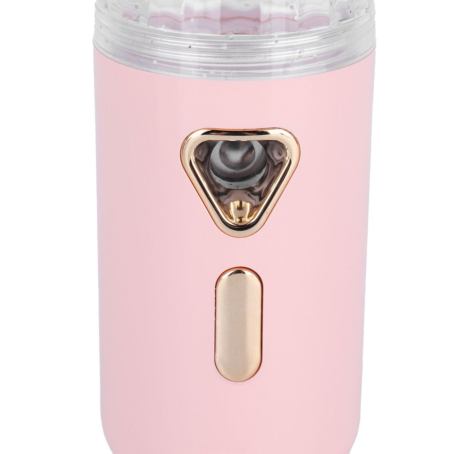30ml Mini Facial Humidifier Portable Nano Atomization USB Charging Face Mist SprayerPink