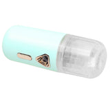 30ml Mini Facial Humidifier Portable Nano Atomization USB Charging Face Mist SprayerGreen