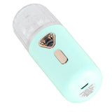 30ml Mini Facial Humidifier Portable Nano Atomization USB Charging Face Mist SprayerGreen - Low Angle