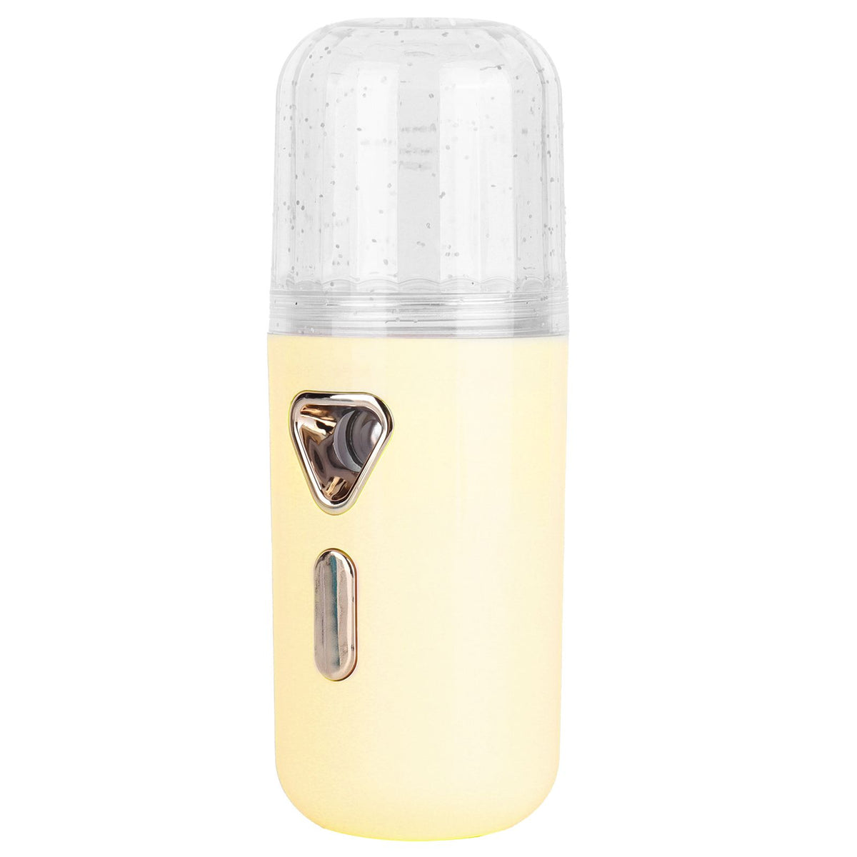 30ml Mini Facial Humidifier Portable Nano Atomization USB Charging Face Mist SprayerYellow