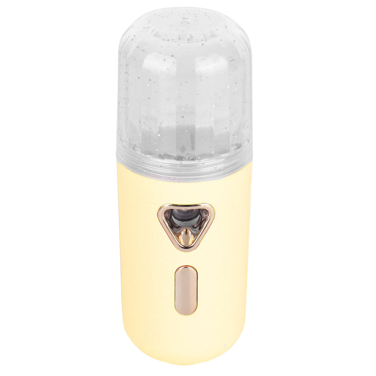 30ml Mini Facial Humidifier Portable Nano Atomization USB Charging Face Mist SprayerYellow