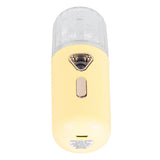 30ml Mini Facial Humidifier Portable Nano Atomization USB Charging Face Mist SprayerYellow - 45-Degree Angle