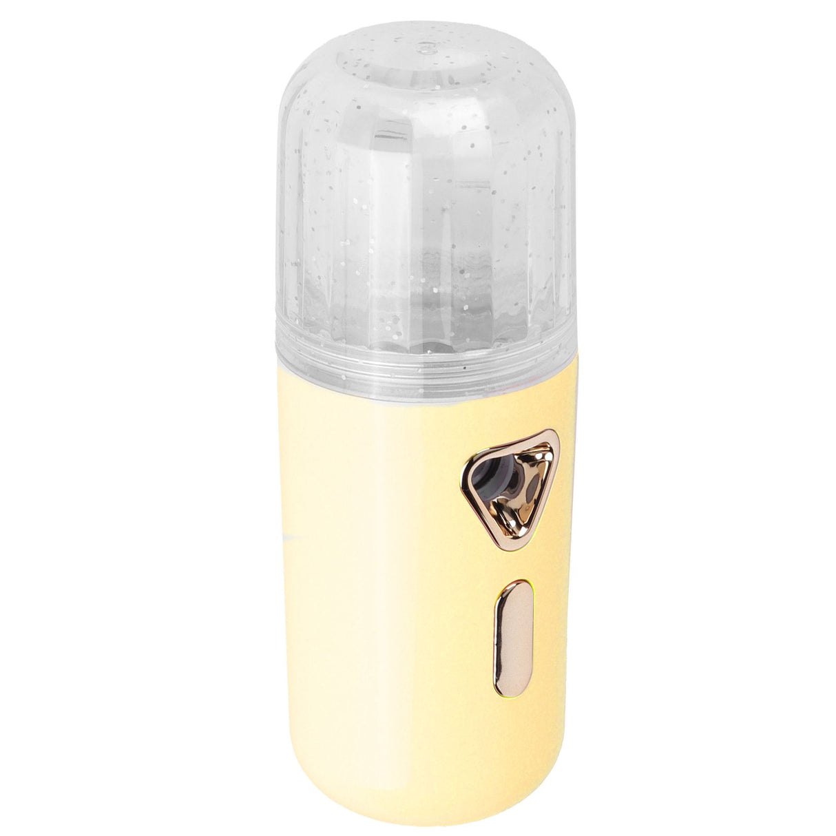 30ml Mini Facial Humidifier Portable Nano Atomization USB Charging Face Mist SprayerYellow