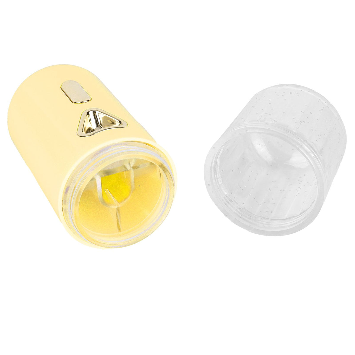 30ml Mini Facial Humidifier Portable Nano Atomization USB Charging Face Mist SprayerYellow