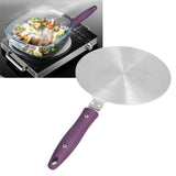 Induction Cooker Heat Diffuser with Handle Gas Stove Diffuser Converter Plate Accessory22# 21.5cm / 8.5in