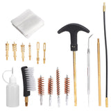 Fine Metal Pipe Fittings Dredge Nylon Brush Auto Electric Appliance Gaps Brush Set Cleaning SetGK43