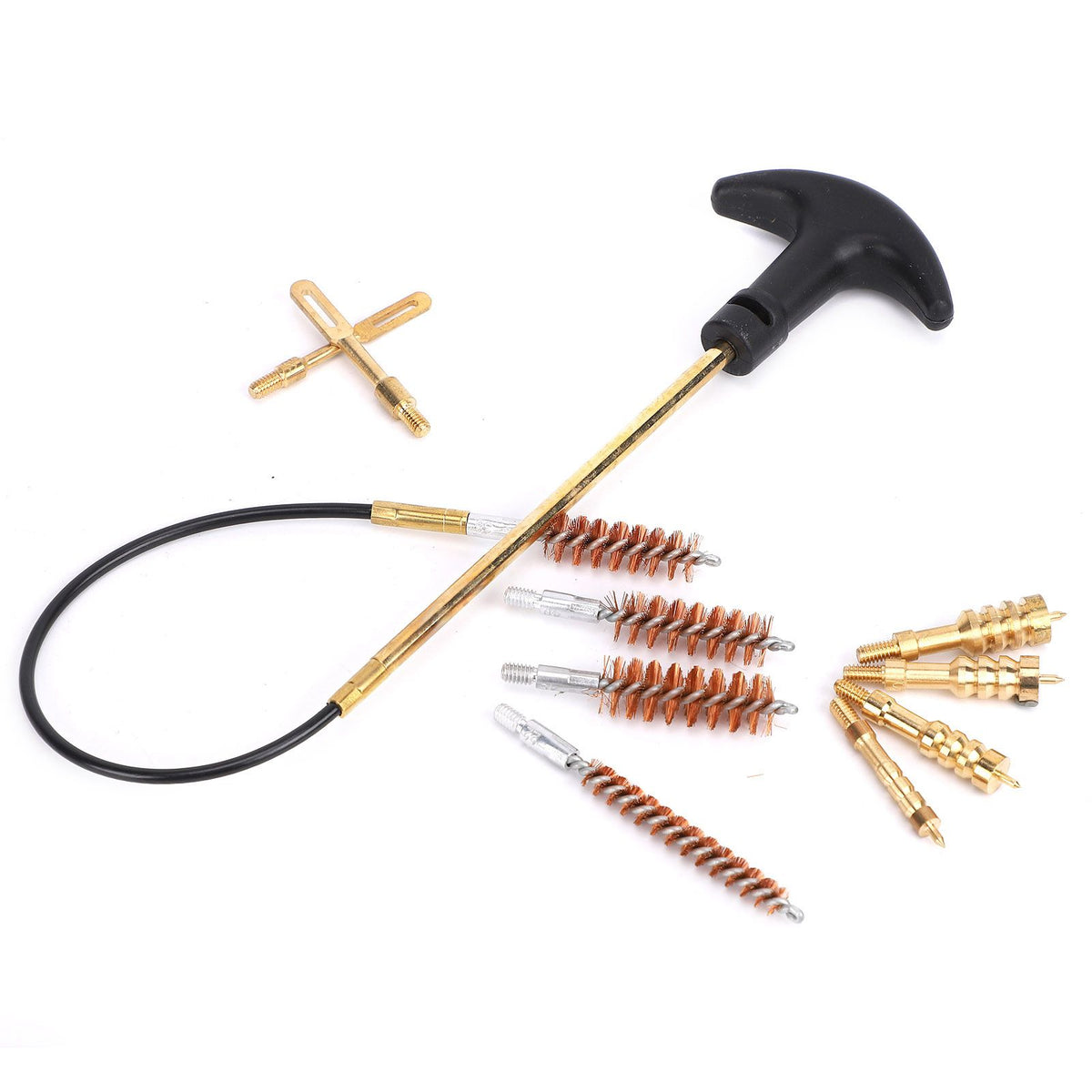 Fine Metal Pipe Fittings Dredge Nylon Brush Auto Electric Appliance Gaps Brush Set Cleaning SetGK43
