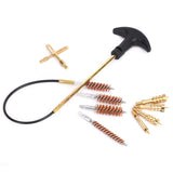 Fine Metal Pipe Fittings Dredge Nylon Brush Auto Electric Appliance Gaps Brush Set Cleaning SetGK43