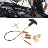 Fine Metal Pipe Fittings Dredge Nylon Brush Auto Electric Appliance Gaps Brush Set Cleaning SetGK43 - Extra Image