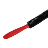 Chimney Brush Press Type Durable Nylon Soft Durable Small Size Inner Wall Cleaning Brush(Black New 410mmx 6 Rod A HEX Pole) - Extra Image