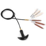Pipe Inner Brush Set Brass Multifunctional Lightweight Portable Pipe Dredging Cleaning BrushGK28 19Pcs - 45-Degree Angle