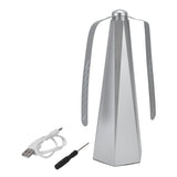 Fly Fan USB Power Supply Light Weight 3 Blades Outdoor Bug Repellent Tool for Picnic Table