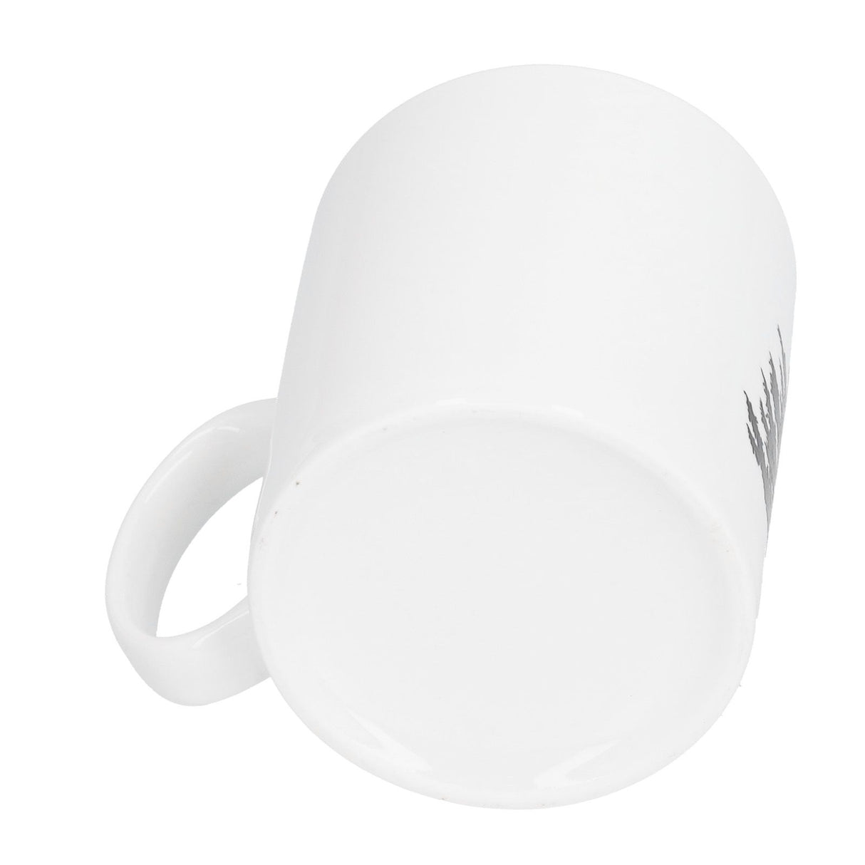 Christmas Trees Pattern Color Changing Mug Heat Induction Cup Ceramic Mug for Home Office