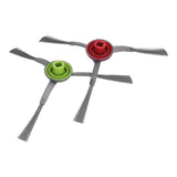 4PCS Vacuum Cleaner Side Brush Replacement Parts Fit for T9AIVI AIVI+ Vacuum Cleaner Accessories