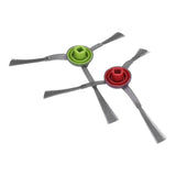 4PCS Vacuum Cleaner Side Brush Replacement Parts Fit for T9AIVI AIVI+ Vacuum Cleaner Accessories - Rear View