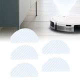 5PCS Sweeper Mop Cloth Fiber Cloth Replacement Fit for T9AIVI AIVI+ Robot Vacuum Cleaner