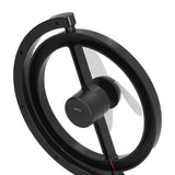 USB Fan Black Mini 90 Degree Free Rotation Strong Wind Cooling Equipment for Home Desk Office Table