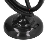 USB Fan Black Mini 90 Degree Free Rotation Strong Wind Cooling Equipment for Home Desk Office Table