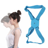 Posture Corrector Breathable Smart Back Shoulder Brace Intelligent Reminder StraightenerBlue