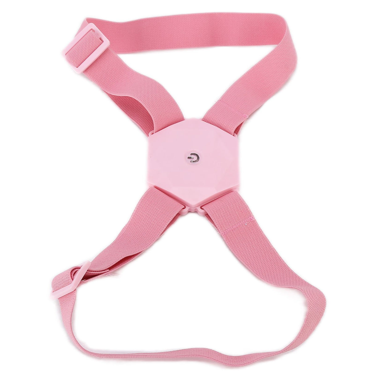 Posture Corrector Breathable Smart Back Shoulder Brace Intelligent Reminder StraightenerPink