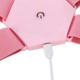 Posture Corrector Breathable Smart Back Shoulder Brace Intelligent Reminder StraightenerPink - Extra Image