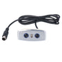 Electric Sofa Controller Zinc Alloy USB Port Power Recliner Hand Control for Lift Chairs