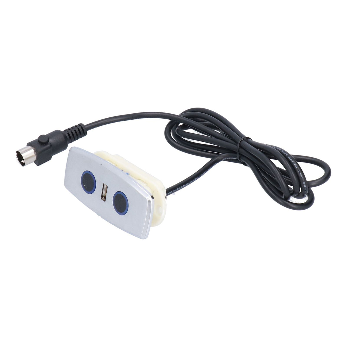 Electric Sofa Controller Zinc Alloy USB Port Power Recliner Hand Control for Lift Chairs
