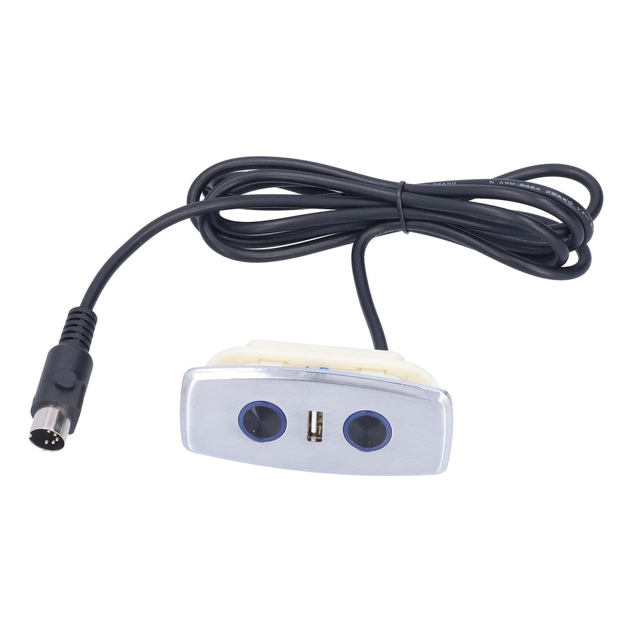 Electric Sofa Controller Zinc Alloy USB Port Power Recliner Hand Control for Lift Chairs