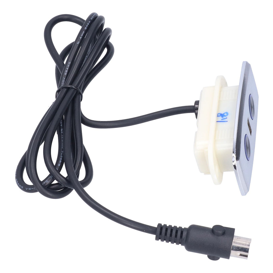 Electric Sofa Controller Zinc Alloy USB Port Power Recliner Hand Control for Lift Chairs