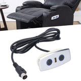 Electric Sofa Controller Zinc Alloy USB Port Power Recliner Hand Control for Lift Chairs - Extra Image
