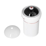 630ml Large Capacity Humidifier Single Spray 360° Projection Humidifier for Home Car USB ChargingWhite - Front View