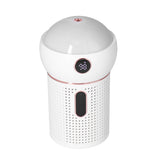 630ml Large Capacity Humidifier Single Spray 360° Projection Humidifier for Home Car USB ChargingWhite