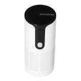 10 Million Negative Ion Air Purifier Portable Air Cleaner 3 Gear Adjustment for Home Car Accessories USB ChargingWhite - Rear View