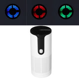 10 Million Negative Ion Air Purifier Portable Air Cleaner 3 Gear Adjustment for Home Car Accessories USB ChargingWhite